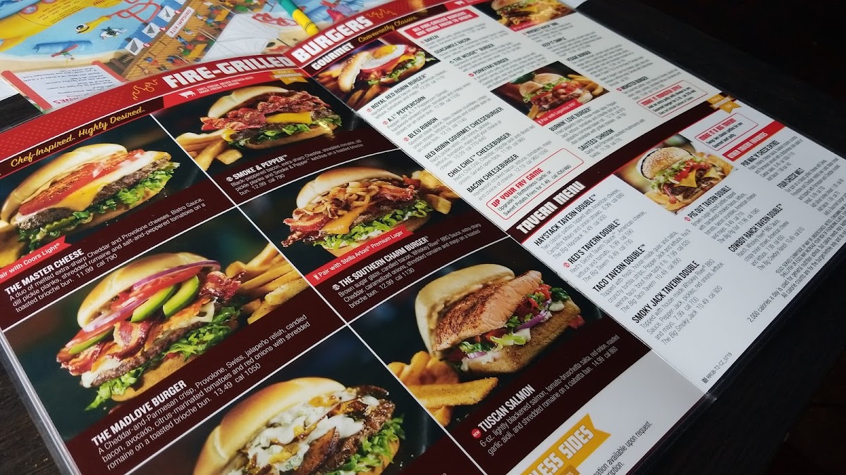 Red Robin Gourmet Burgers And Brews Menu-10