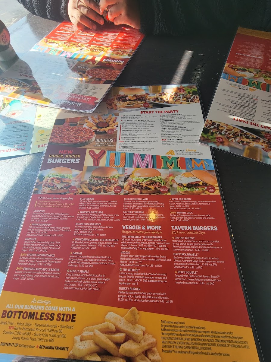 Red Robin Gourmet Burgers And Brews Menu-5
