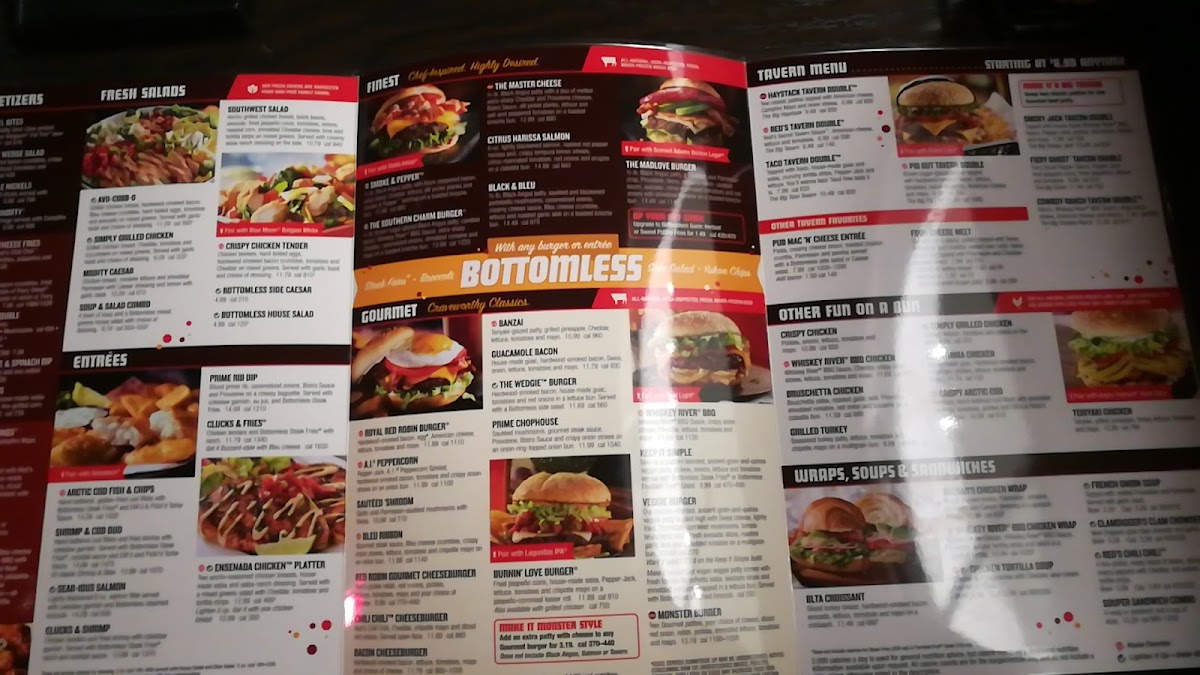 Red Robin Gourmet Burgers And Brews Menu-8
